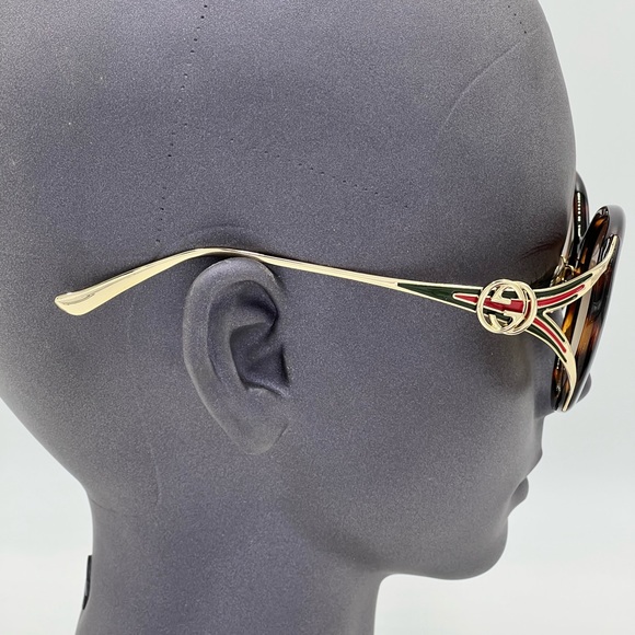 ? ?️ Gucci Model GG0226SK Color: Havana / Gold / Brown Size: 60/ 14-130 (mm) main image 8